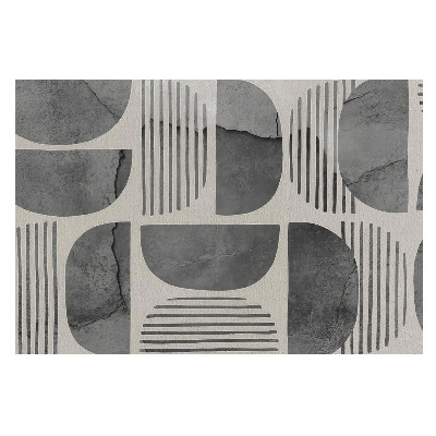 Tapeta do obyvaku Geometrické vzory, minimalistické tvary