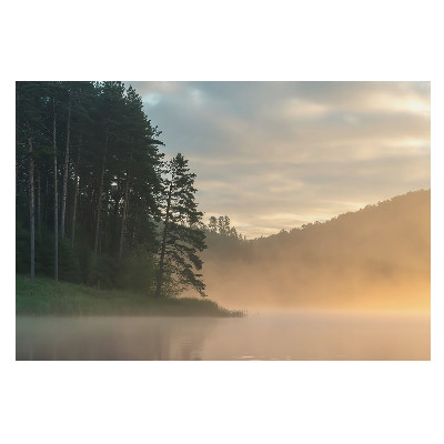 Tapeta Mlžná krajina ráno