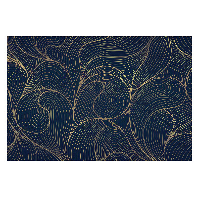 Tapeta do obyvaku Vlnité linie elegance harmonie