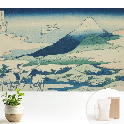 Tapeta do obyvaku Klasická japonská horská krajina.
