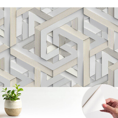 Tapeta Trojrozměrné geometrické tvary