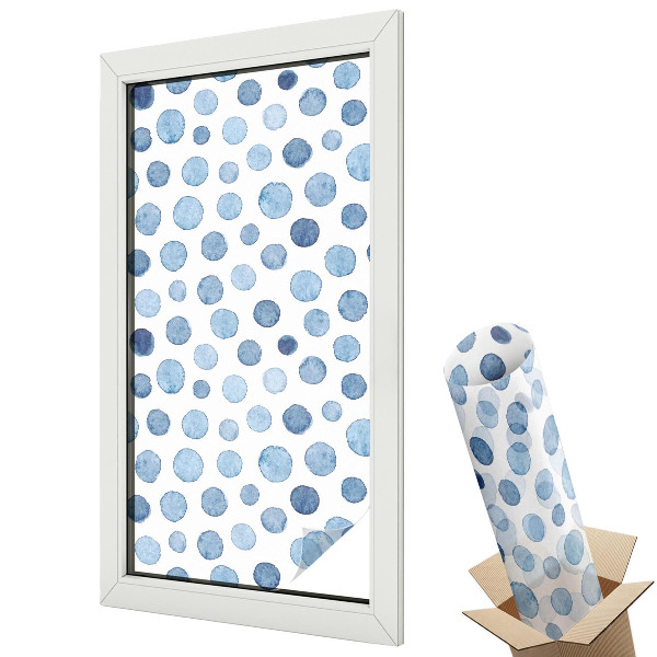 Okenní fólie Akvarelové tečky
