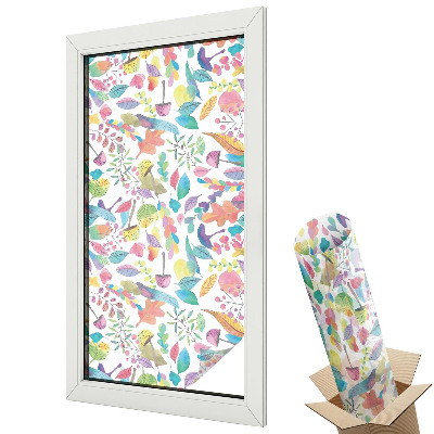 Protipohledová fólie na okna Barevné složení