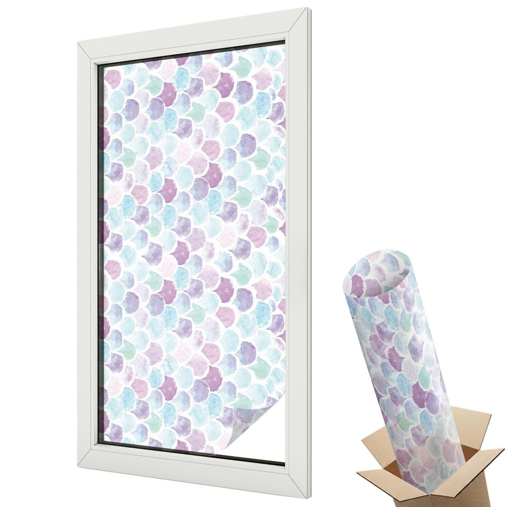 Okenní fólie Pastelové tečky