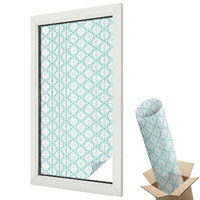 Fólie na okna aby nebylo vidět dovnitř Oválná symetrie