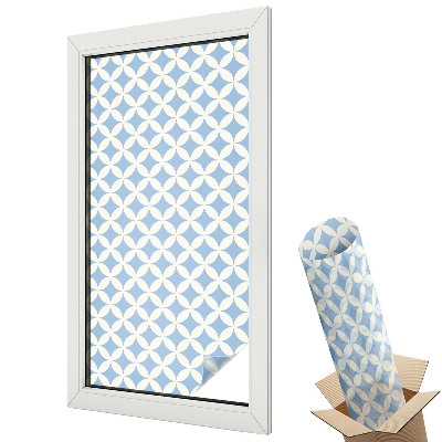 Protipohledová fólie na okna Geometrická elegance