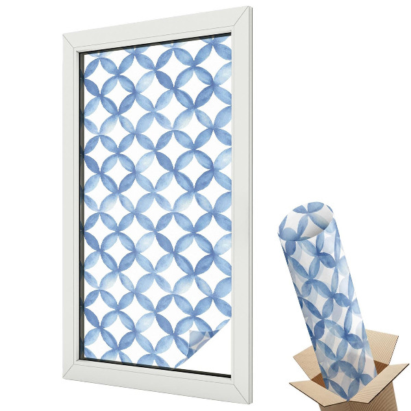 Okenní fólie Geometrické květiny