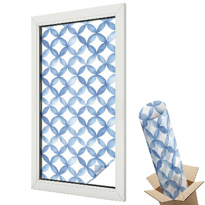 Okenní fólie Geometrické květiny