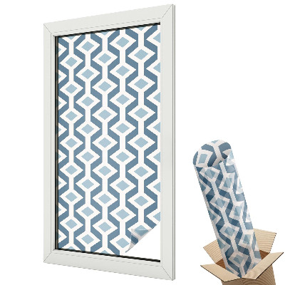 Fólie na okna aby nebylo vidět dovnitř Geometrický vzor