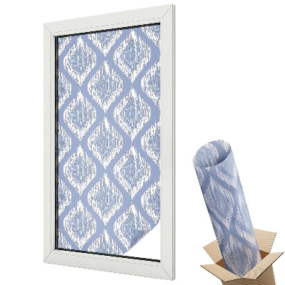 Protipohledová fólie na okna Etnické diamanty