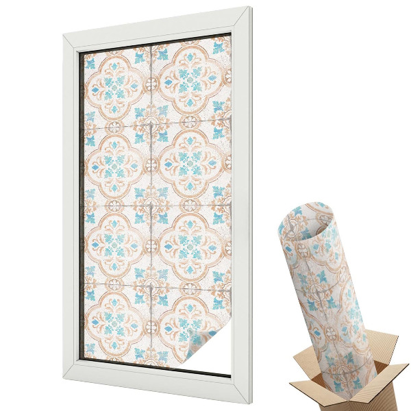 Protipohledová fólie na okna Rustikální dlaždice