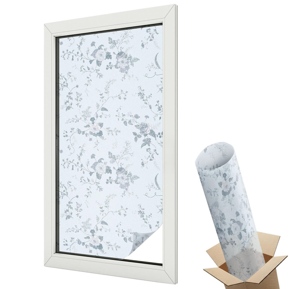 Okenní fólie Jemné květiny