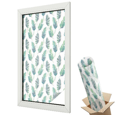 Protipohledová fólie na okna Tropické listy