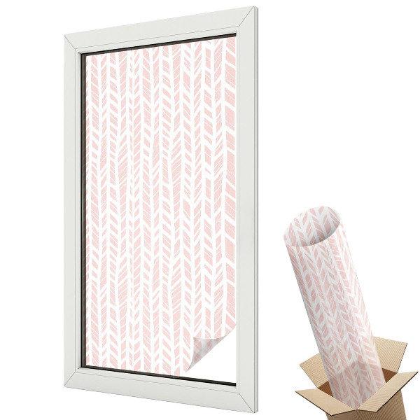 Okenní fólie Pastelové rybí kost