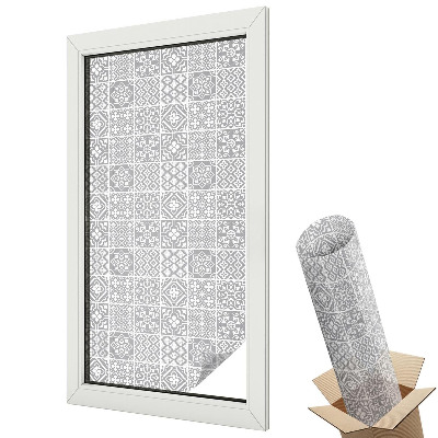 Fólie na okna aby nebylo vidět dovnitř Geometrická elegance