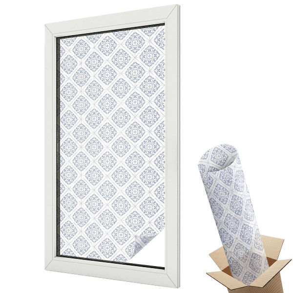 Fólie na okna proti slunci Jemné rozety