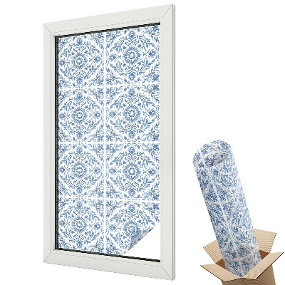 Okenní fólie Květinový ornament