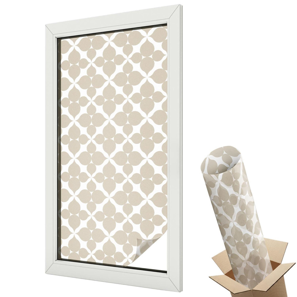 Okenní fólie Geometrické listy