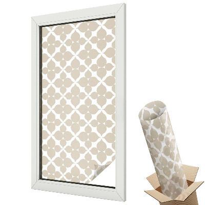 Okenní fólie Geometrické listy