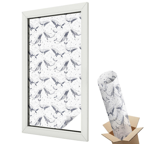 Fólie na okna proti slunci Mořští tvorové