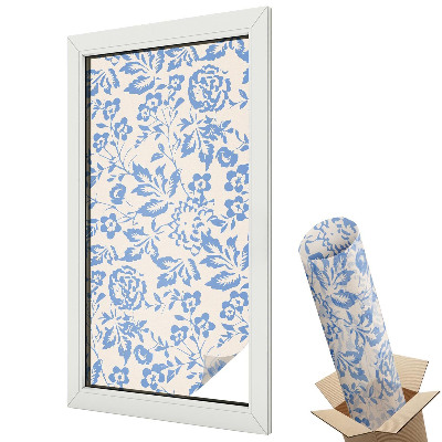 Okenní fólie Květiny listy