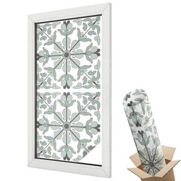 Okenní fólie Rostlinný vzor