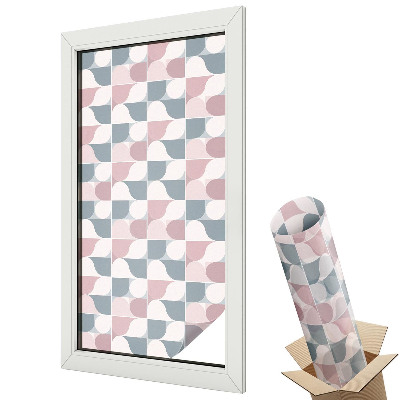 Fólie na okna proti slunci Pastelové vzory