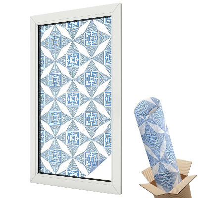 Okenní fólie Geometrické bludiště