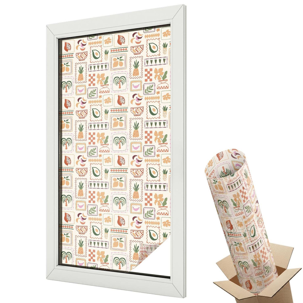 Okenní fólie Folklorní vzory