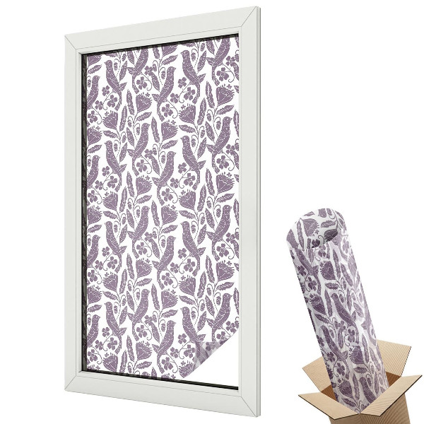 Fólie na okna proti slunci Lidové motivy