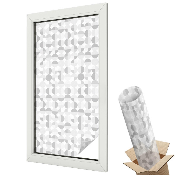 Fólie na okna aby nebylo vidět dovnitř Geometrické vzory