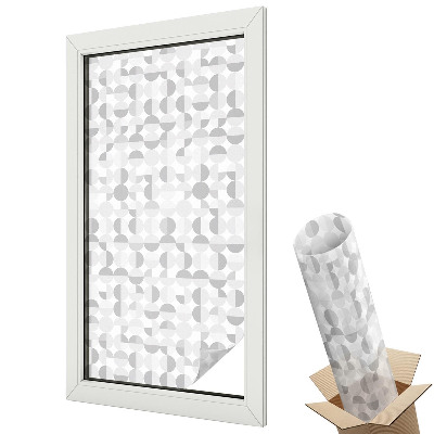 Fólie na okna aby nebylo vidět dovnitř Geometrické vzory