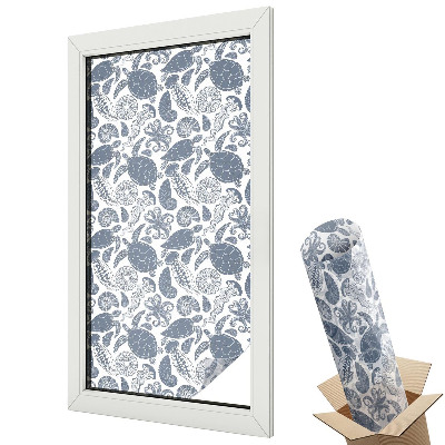 Protipohledová fólie na okna Život v oceánu