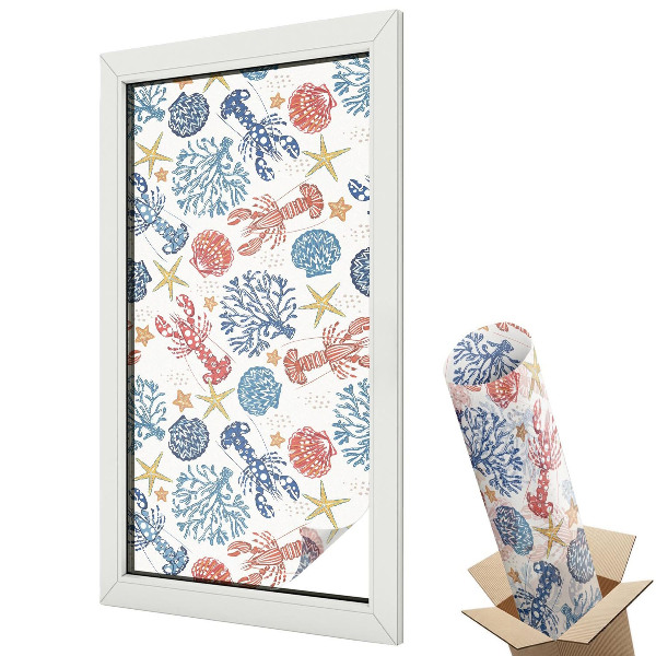 Fólie na okna aby nebylo vidět dovnitř Račí korály