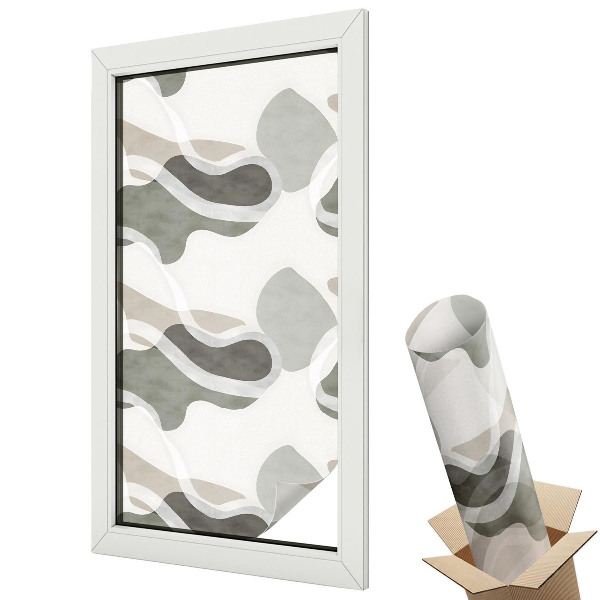 Okenní fólie Organický vzor