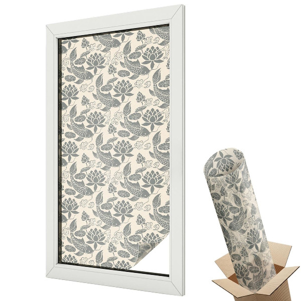 Fólie na okna aby nebylo vidět dovnitř Orientální vzor