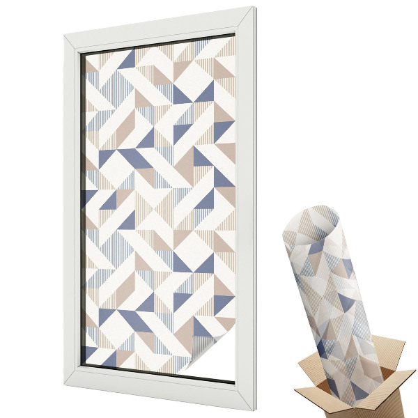 Okenní fólie Geometrické vzory