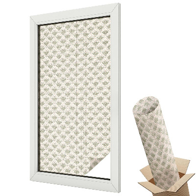 Protipohledová fólie na okna Rostlinné ozdoby