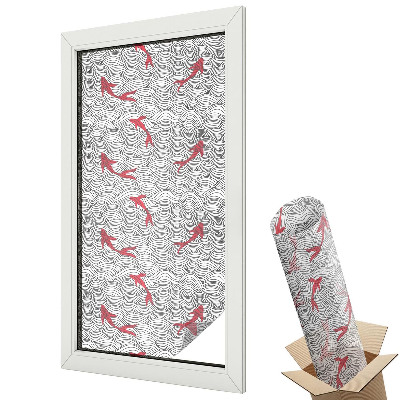 Fólie na okna proti slunci Vlnitý vzor