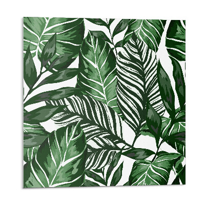 Samolepící dlaždice Vzor tropických listů