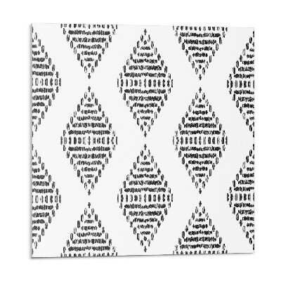 Samolepící podlahové čtverce Diamantový vzor s čarami