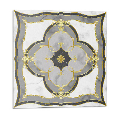 Samolepící podlahové čtverce Elegantní vzor s ornamenty