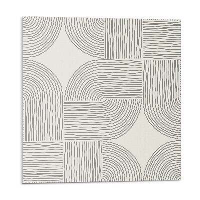 Samolepící dlaždice Geometrické čáry v rozložení