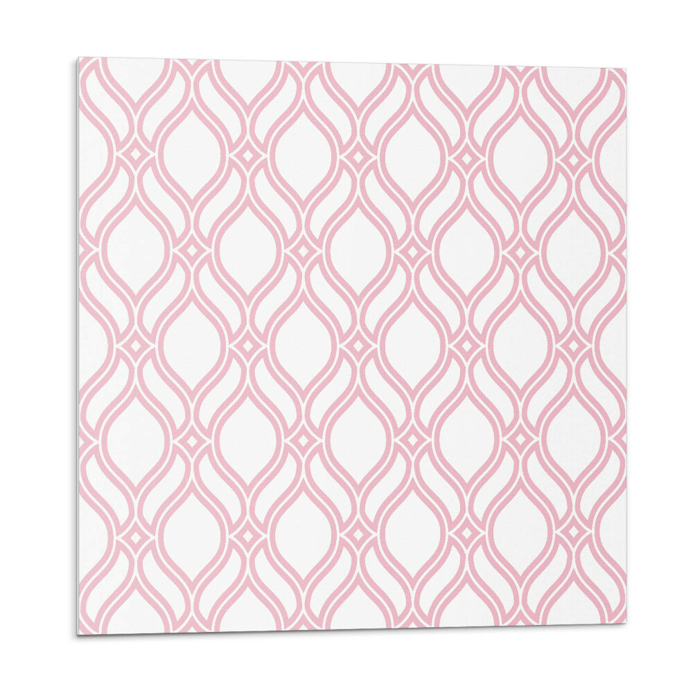 Samolepící podlahové čtverce Stylový vlnitý vzor