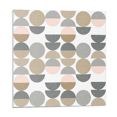 Samolepící dlaždice Geometrie kružnic a půlkruhů