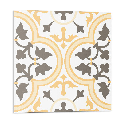 Samolepící podlahové čtverce Vzor rostlin na pozadí