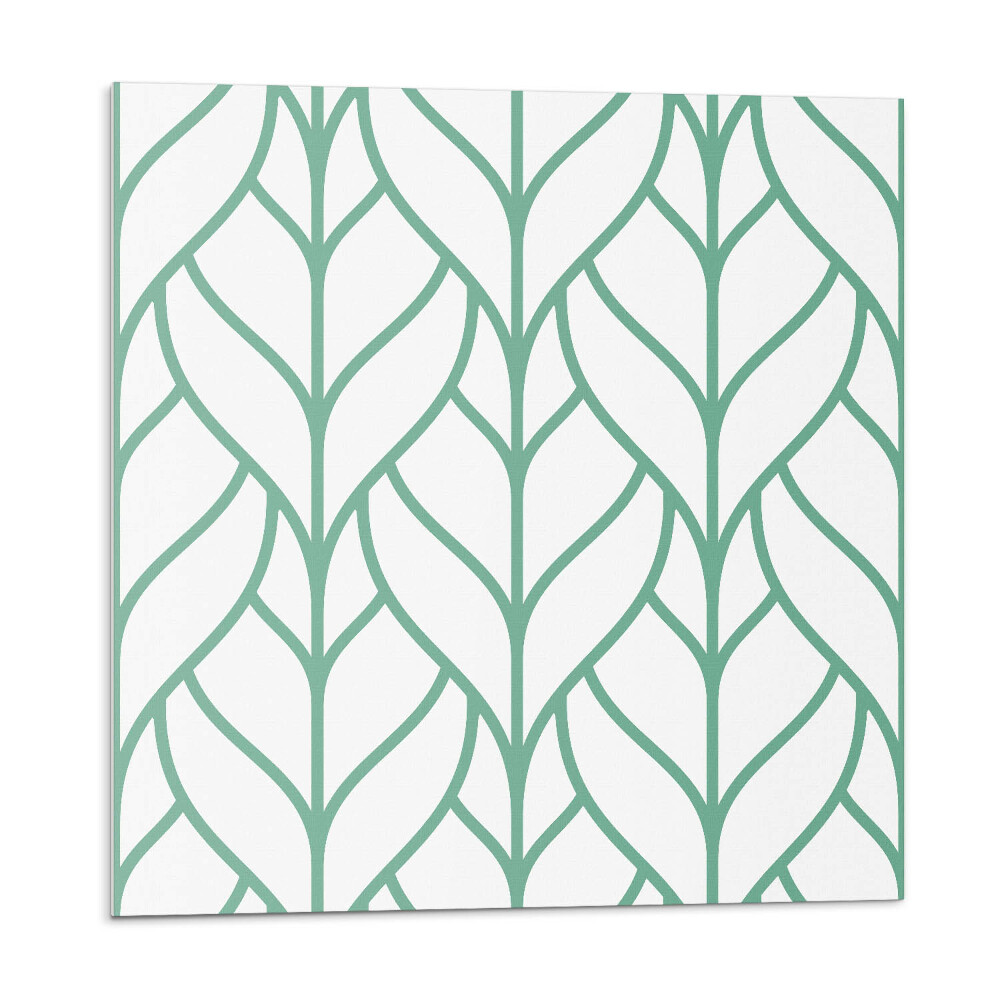 Samolepící dlaždice Listový vzor v symetrii