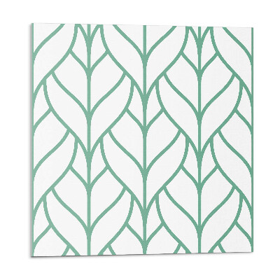 Samolepící dlaždice Listový vzor v symetrii