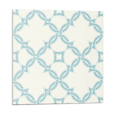 Samolepící podlahové čtverce Propletené vzory v mřížce