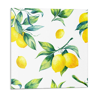 Pvc obklady Vzor s citrony a listy